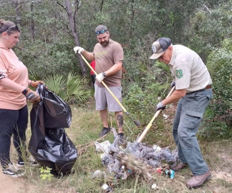 Litter and trail damage add up fast