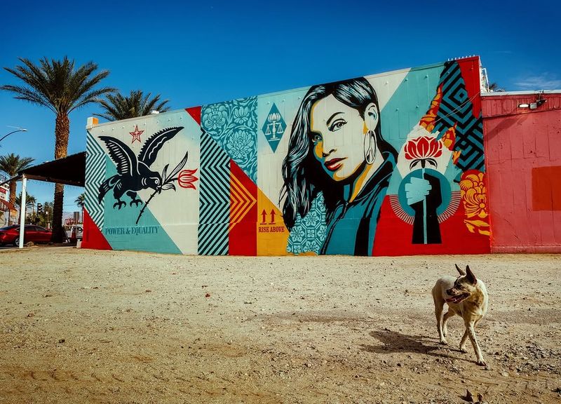 Desert Murals and Street Art Scenes