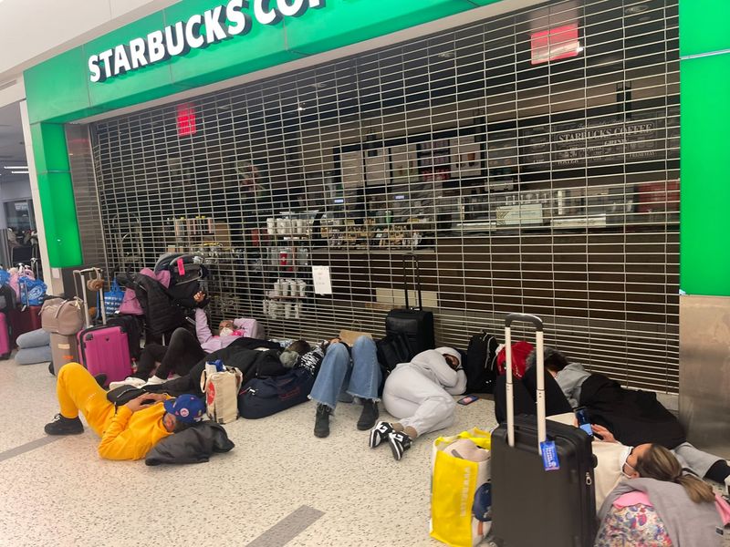Airport Delays That Leave Travelers Stranded