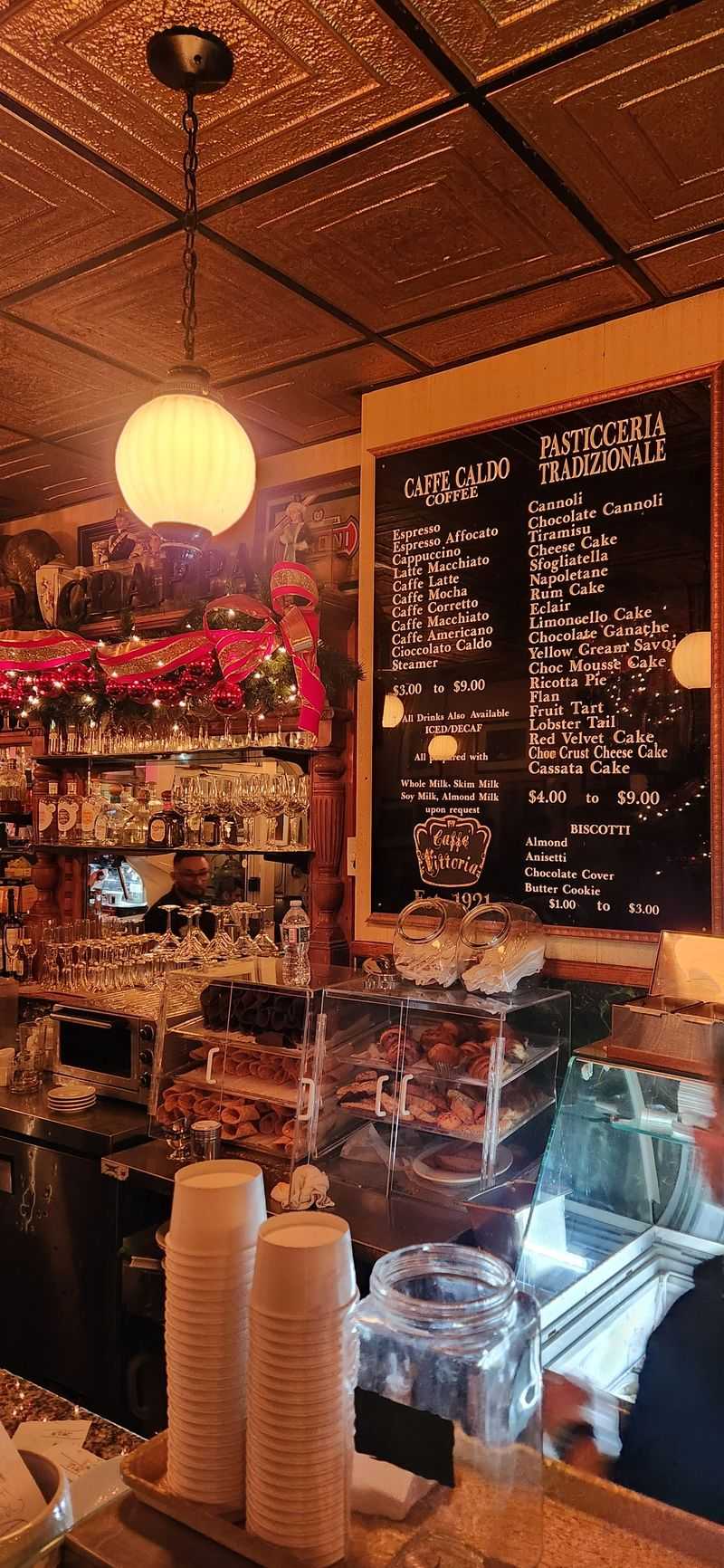 Caffè Vittoria, Boston