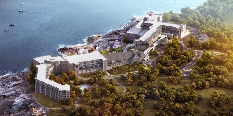 Architecture That Blends Seamlessly With the Rugged Shore