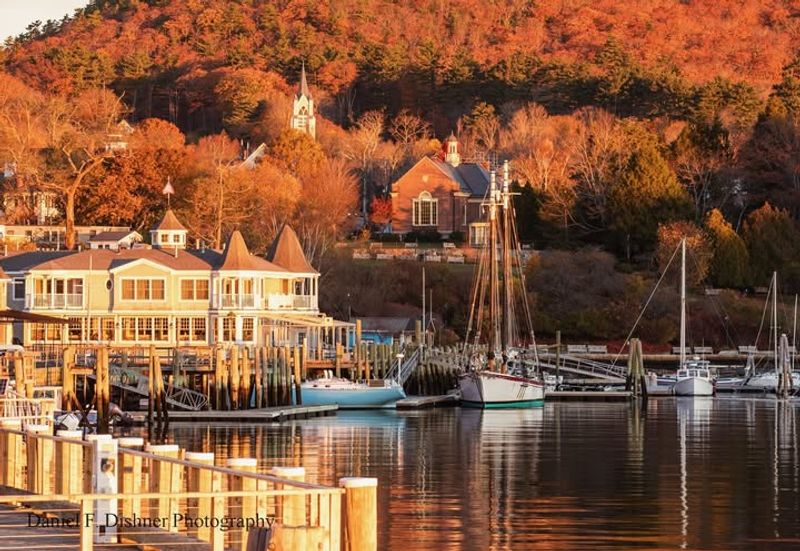Boats Rocking Softly in the Holiday Stillness