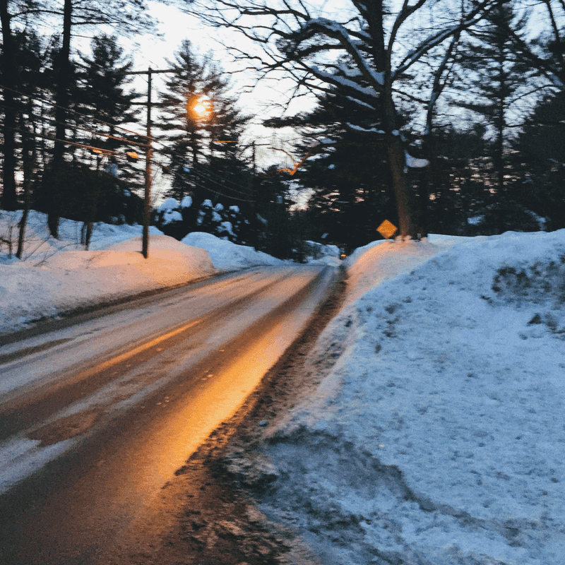 Grand Marais Offering a Peaceful Harbor Framed by Snow