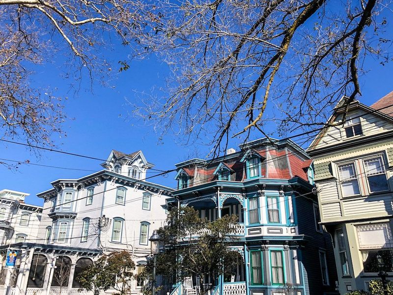 Quiet Streets Perfect for Post-Market Wandering