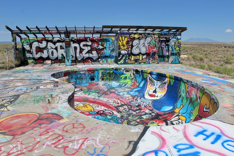 Graffiti and Weather Marking Every Wall