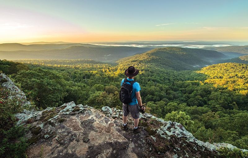 A Gateway To Overlooks And Forest Trails