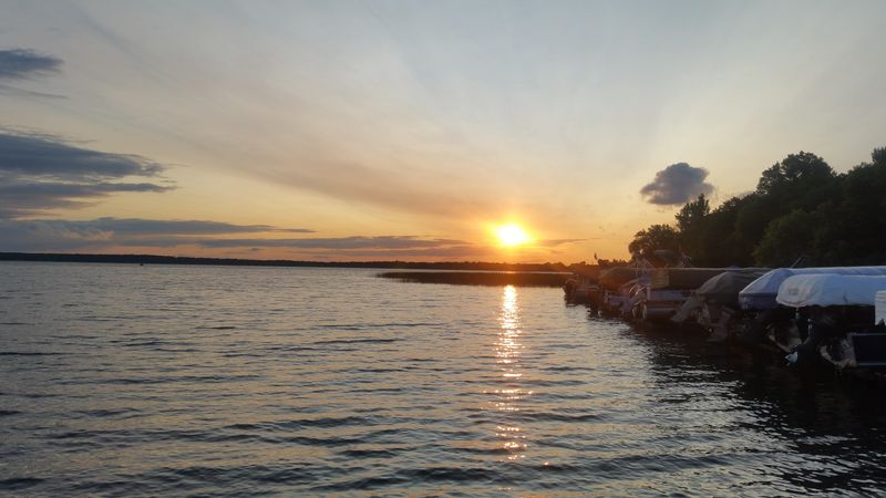 Glassy Sunrise on Battle Lake