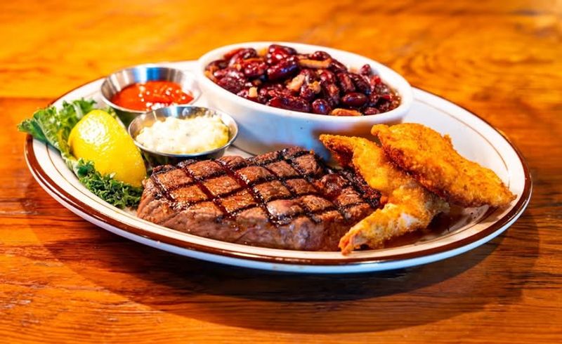 Steak first, buffet as the perfect sidekick