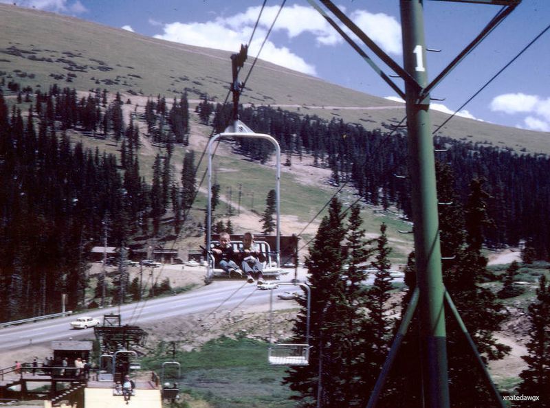 Rusted Ski Lift Towers Dot the Landscape