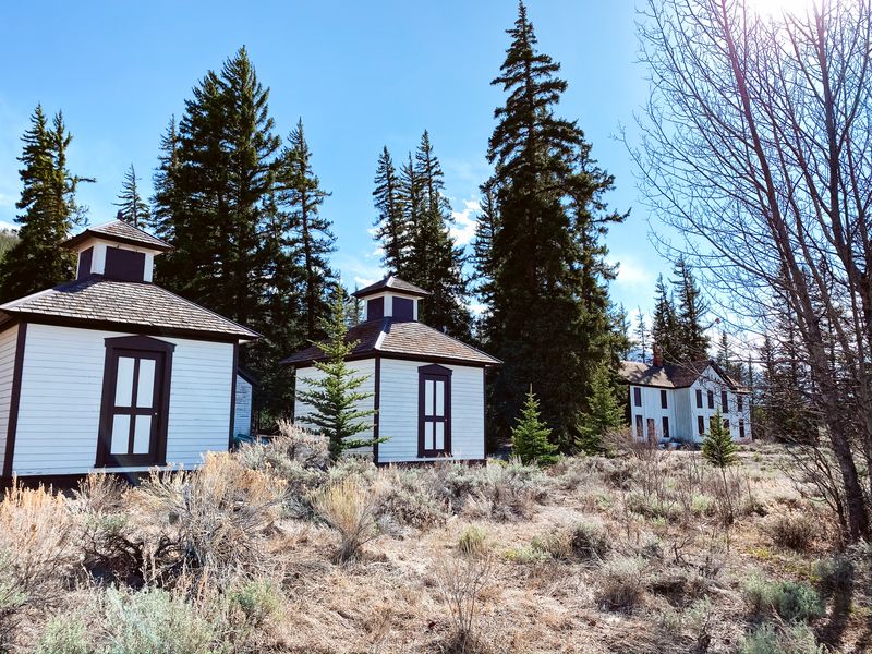 Eerie Wooden Cabins Still Standing