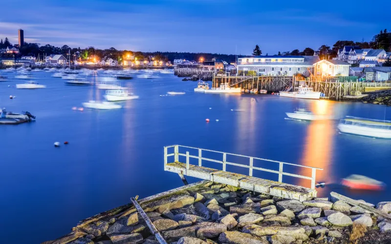 Quiet streets, vivid nights