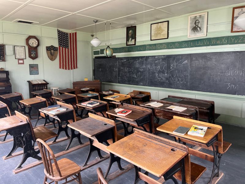 Authentic Schoolhouse with Original Furnishings