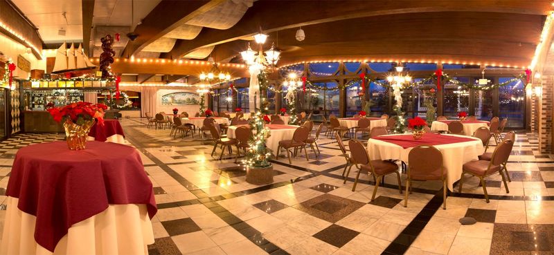 Community calendar, written in chairs and tables