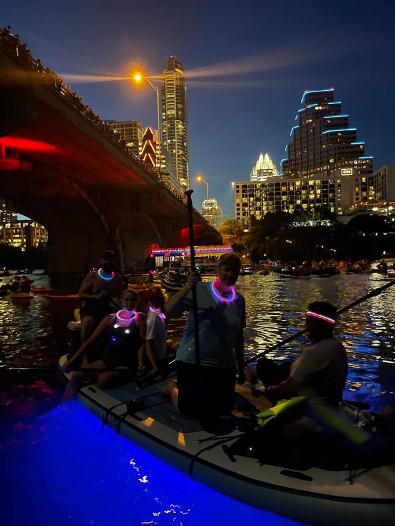 Dusk Paddling on Lady Bird Lake and Beyond