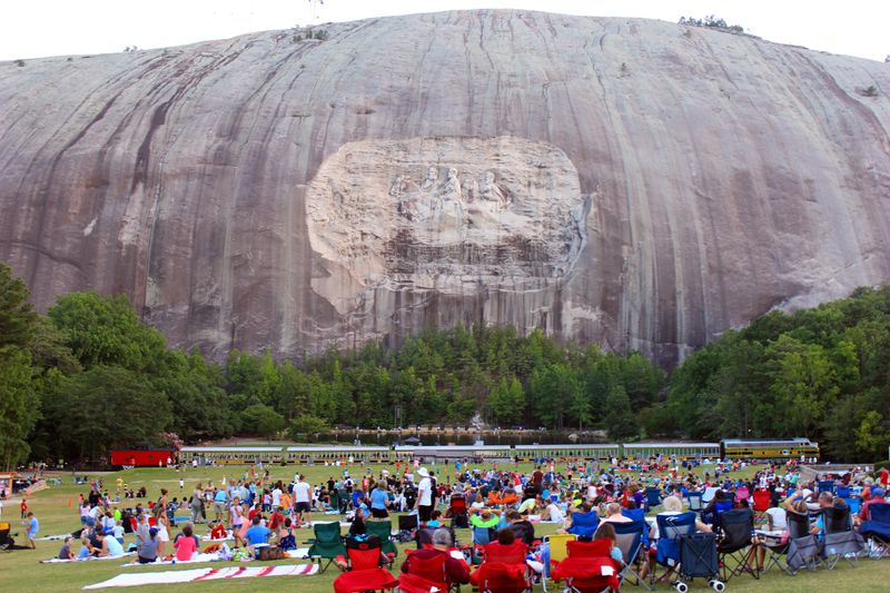 Stone Mountain Park's Carnival Scenes