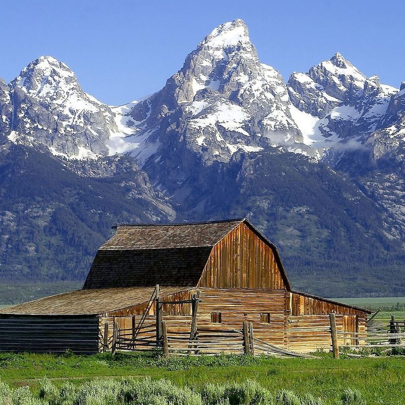 Grand Teton National Park, Mormon Row Historic District