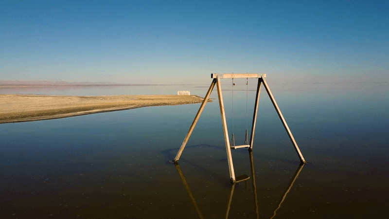 The Swing Set in the Salton Sea