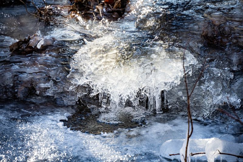 Homestead Crater Rim Ice Drapes