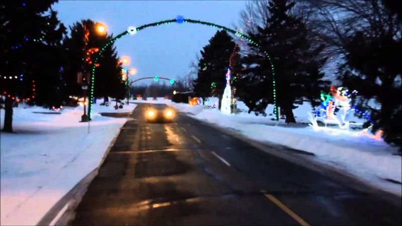 Driving Down Christmas Lane