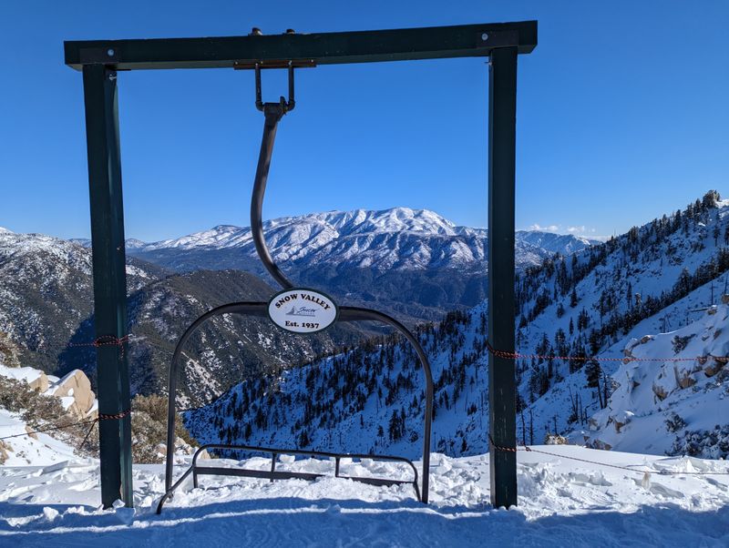 Old Lift Lines That Trace the Former Routes