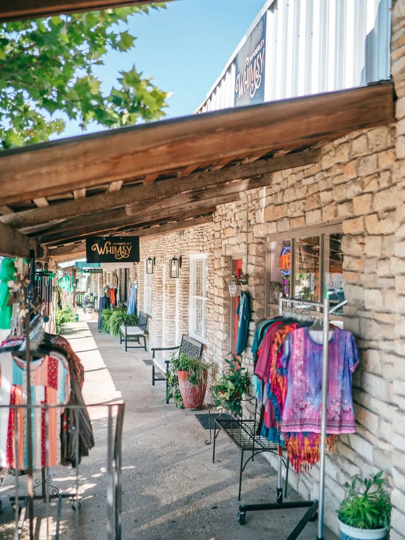 A Town Square Filled With Relaxed Charm