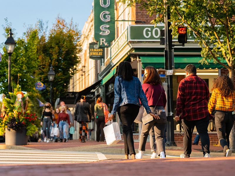 Fredericksburg's Caroline Street