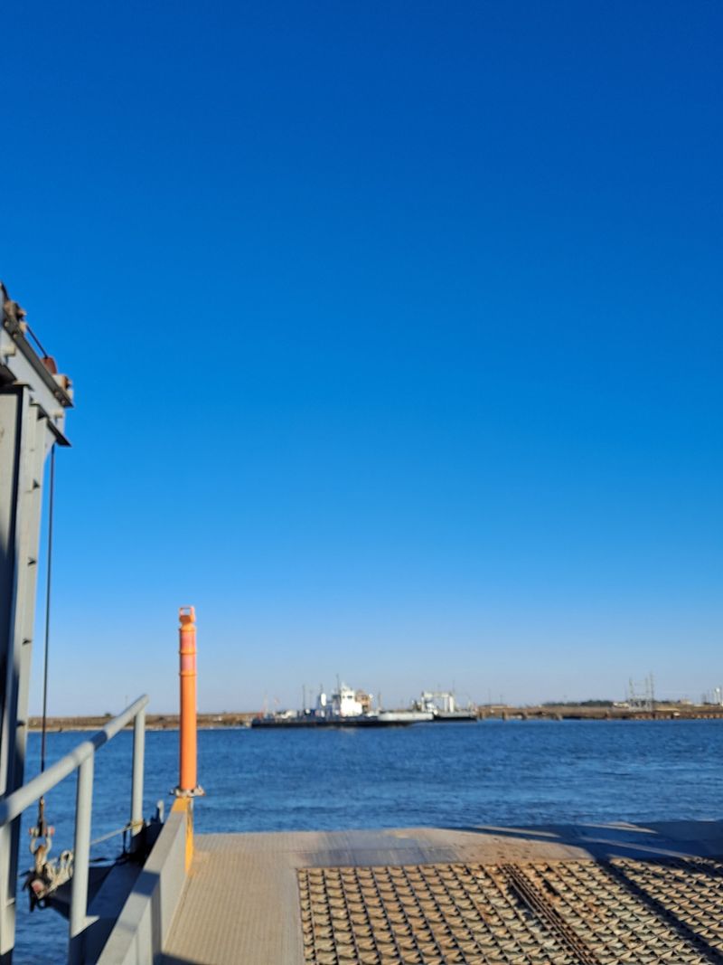 Cameron Parish Ferry Approach