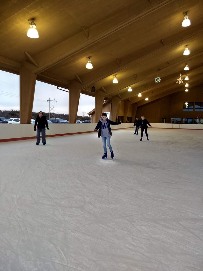 Evening Fun at Mahoney’s Ice Rink
