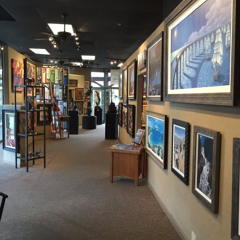 Art Galleries and Shops