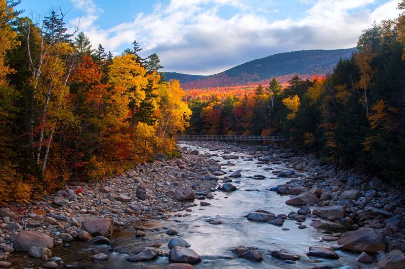 Bethlehem and Bridgewater at Peak Autumn Calm