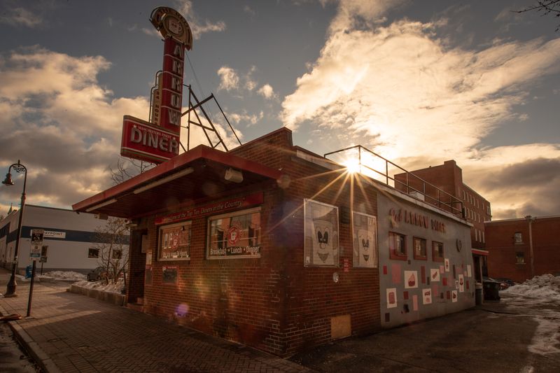 A doorway to downtown holiday traditions