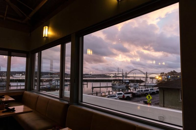 Panoramic Views of the Working Harbor