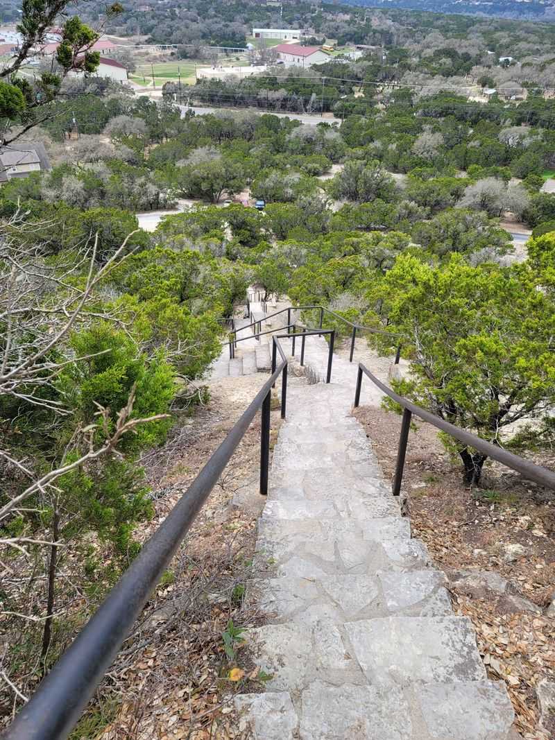 Mount Baldy Steps and a Hill Country Panorama