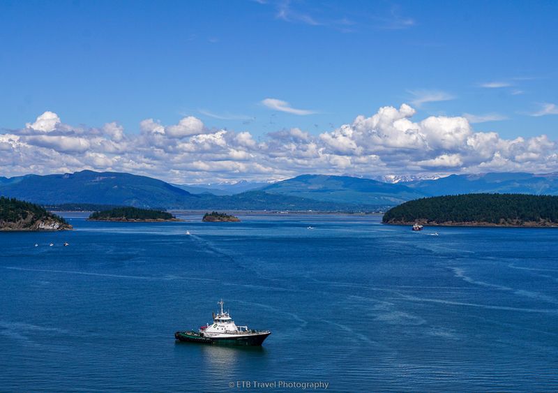Day Six Crossing Toward Whidbey Island