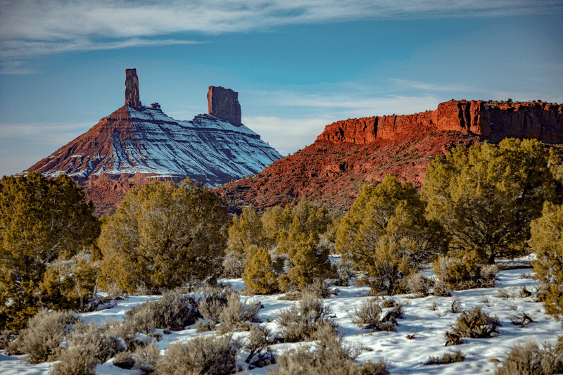 Day Two Morning: Castle Valley Frost-Dusted Lookout