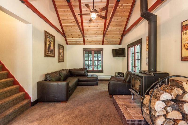 Day One Evening: Cozy Forest Cabin Check-In