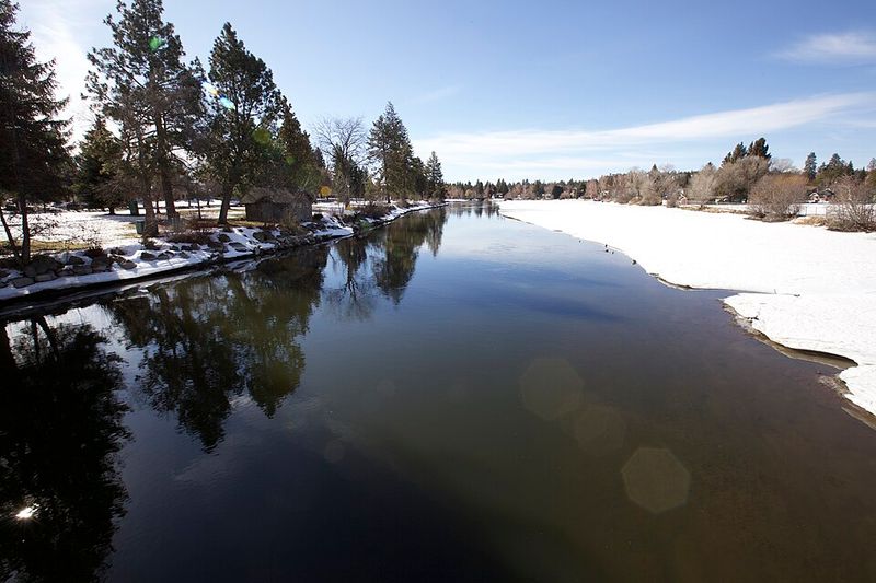 Day Two Late Afternoon: Icy River Views Along the Deschutes