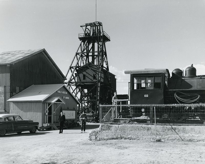 The Headframe Dominates the Skyline