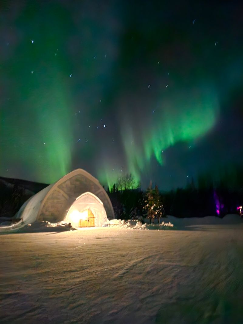 A Hidden Glow Near Fairbanks