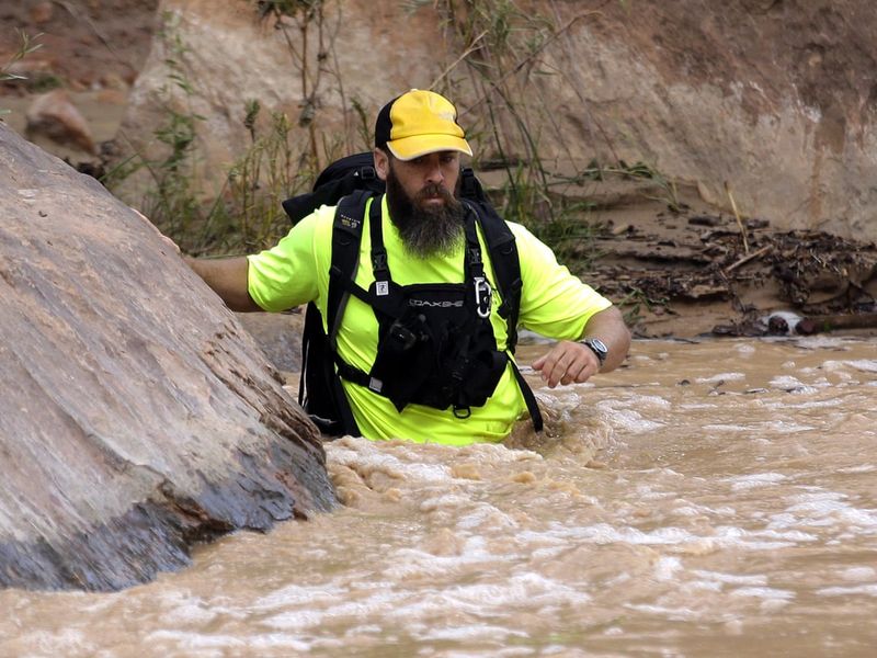 Entering Off-Limits Canyons During Flash-Flood Conditions
