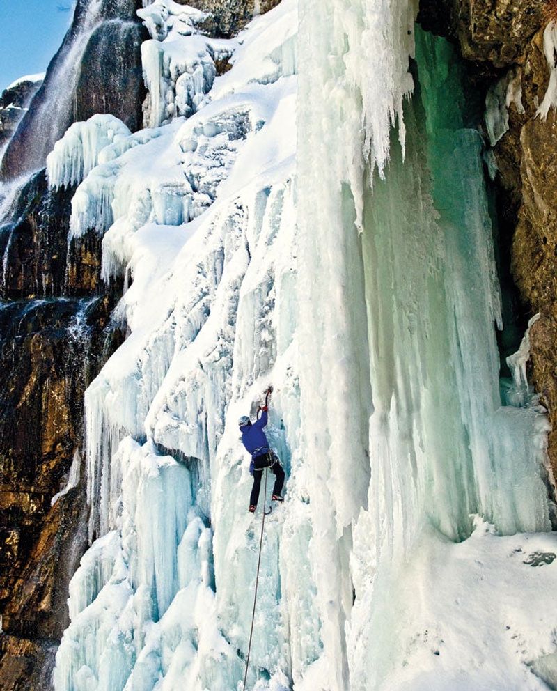 Bridal Veil Falls Ice Columns