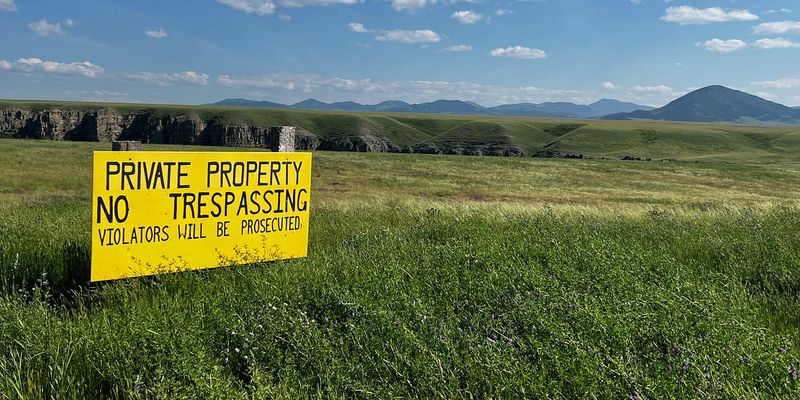 Avoid Trespassing on Private Property