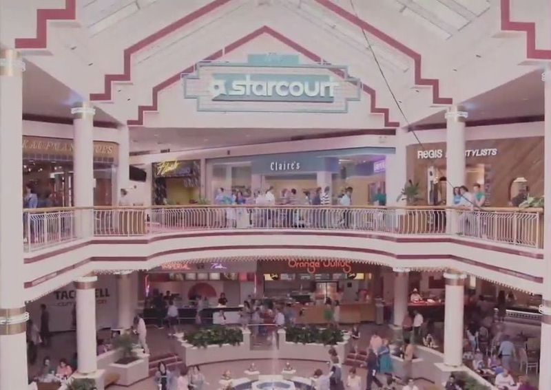 Starcourt echoes at Gwinnett Place Mall