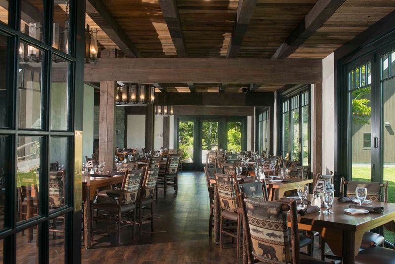 Dinner at a Mountain Lodge