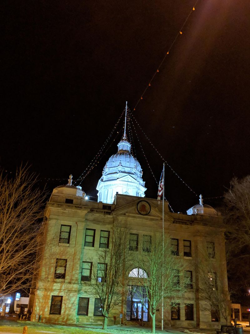 The Lights Were Visible for Twenty Miles