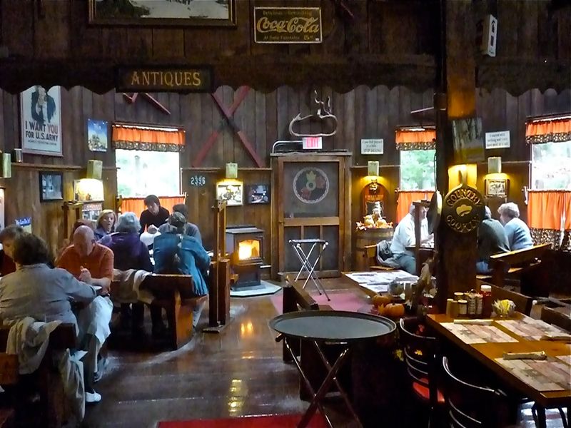 Charming Rustic Atmosphere Inside An Actual Barn