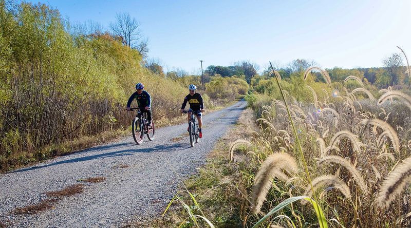 Slow Down and Share Biking and Walking Trails