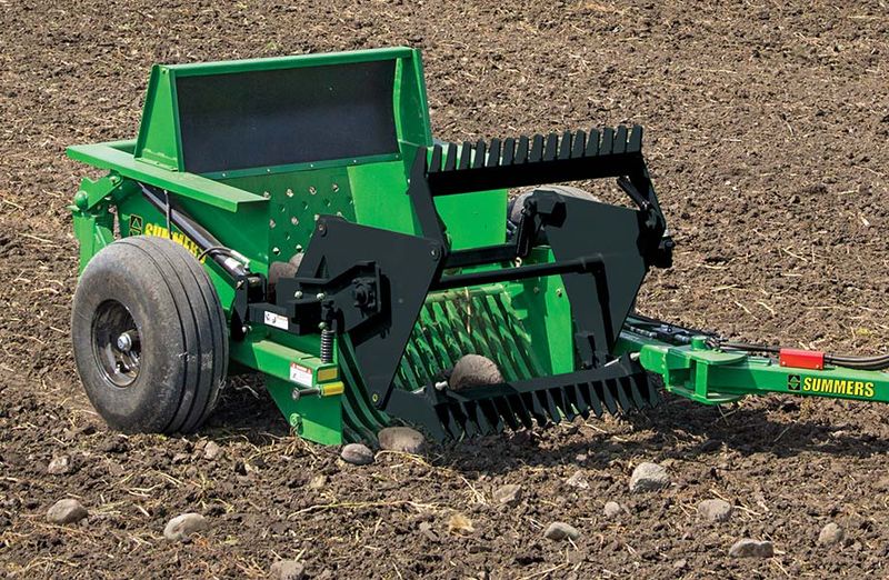 Agricultural Land Depends on Rock-Free Fields