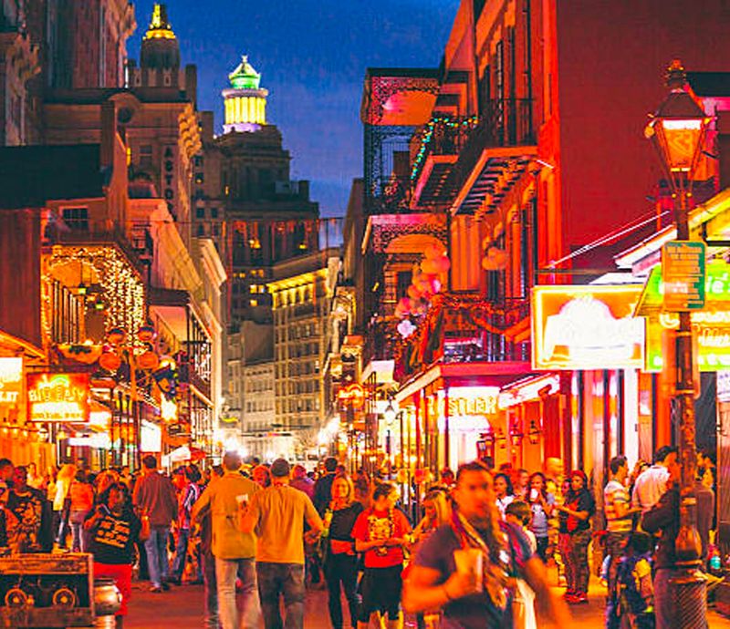 Rue Bourbon, New Orleans