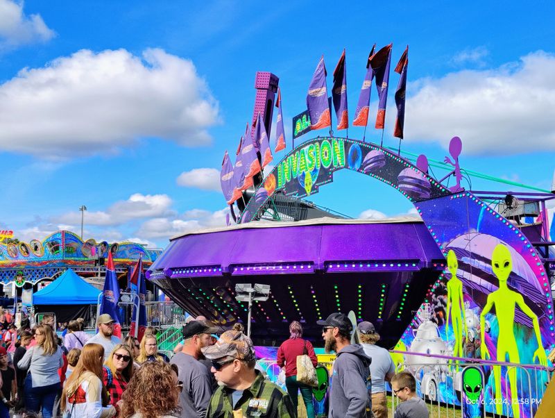 Summer Preparations: Watching a Fairground Wake Up